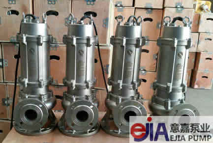 QWP不銹鋼排污泵|無堵塞排污泵|不銹鋼潛水排污泵