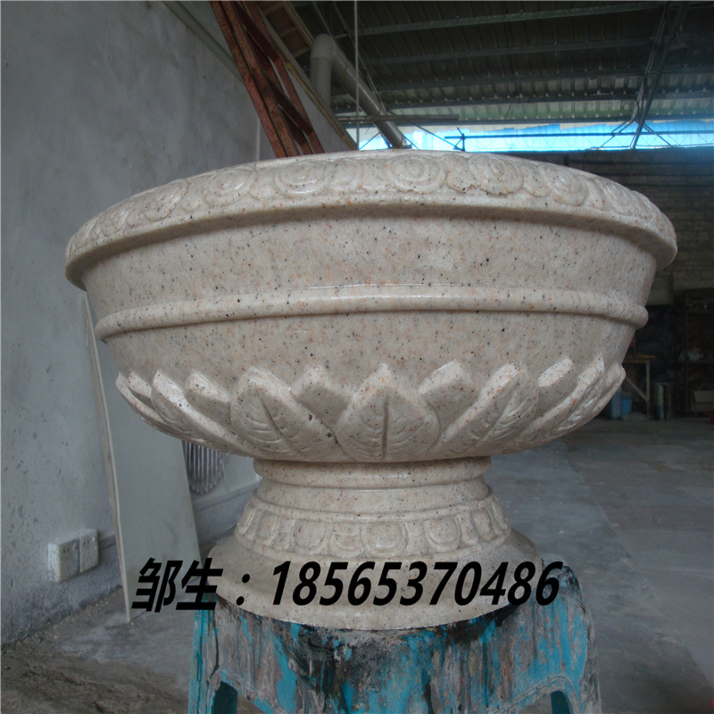 供應(yīng)砂巖花盆_戶外砂巖花盆歐式_景觀砂巖花盆花缽擺件小品