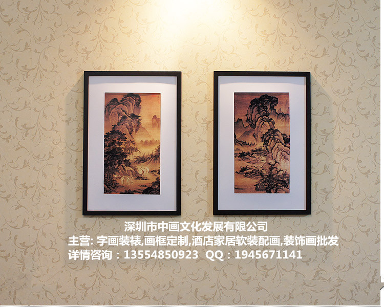 深圳哪里有裝裱字畫的店鋪或公司  深圳哪里裝框的好地方 深圳專業(yè)便宜靠譜的裝裱畫廊之一