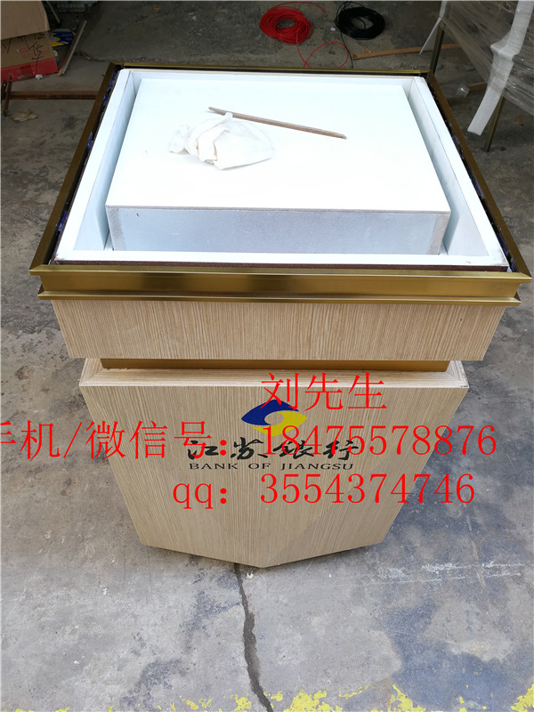 貴金屬銀行博物館展示柜不銹鋼展柜奢侈品展柜