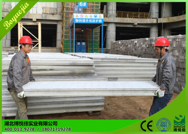 輕質隔墻板生產安裝施工 博悅佳新型輕質防火隔墻板隔斷墻施工