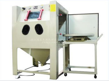 推車轉(zhuǎn)臺噴砂機 浙江通寶