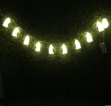 LE亞馬遜爆款LED電池盒企鵝造型節(jié)日裝飾燈串 LED電池盒燈串