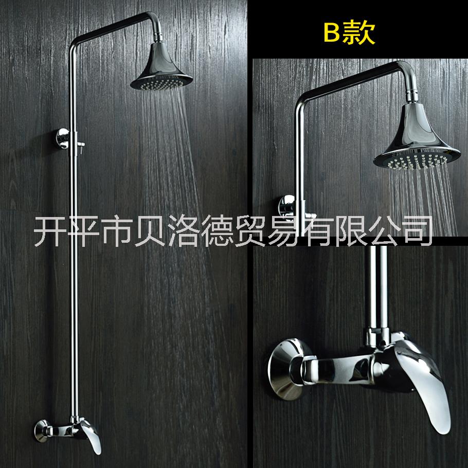 綺美斯明裝管淋浴全銅冷熱混水閥升降花灑套裝澡堂浴場浴室酒店淋浴器 綺美斯管淋冷熱升降花灑淋浴器套裝