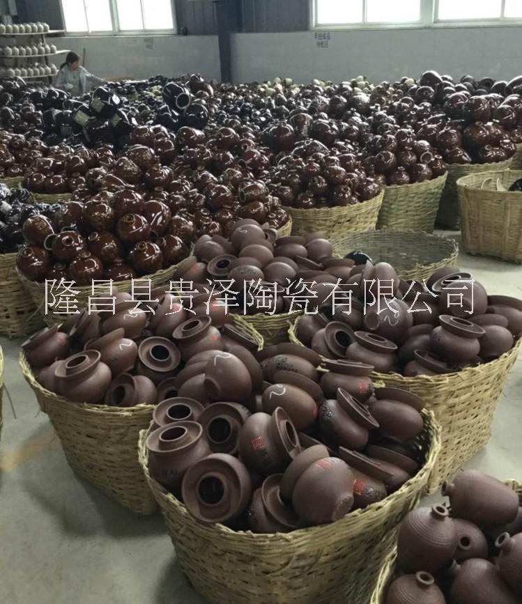 廠家直銷(xiāo)二斤陶瓶