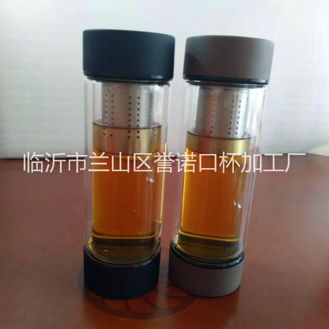 批發(fā)創(chuàng)意新品玻璃杯泡茶師雙層保溫杯