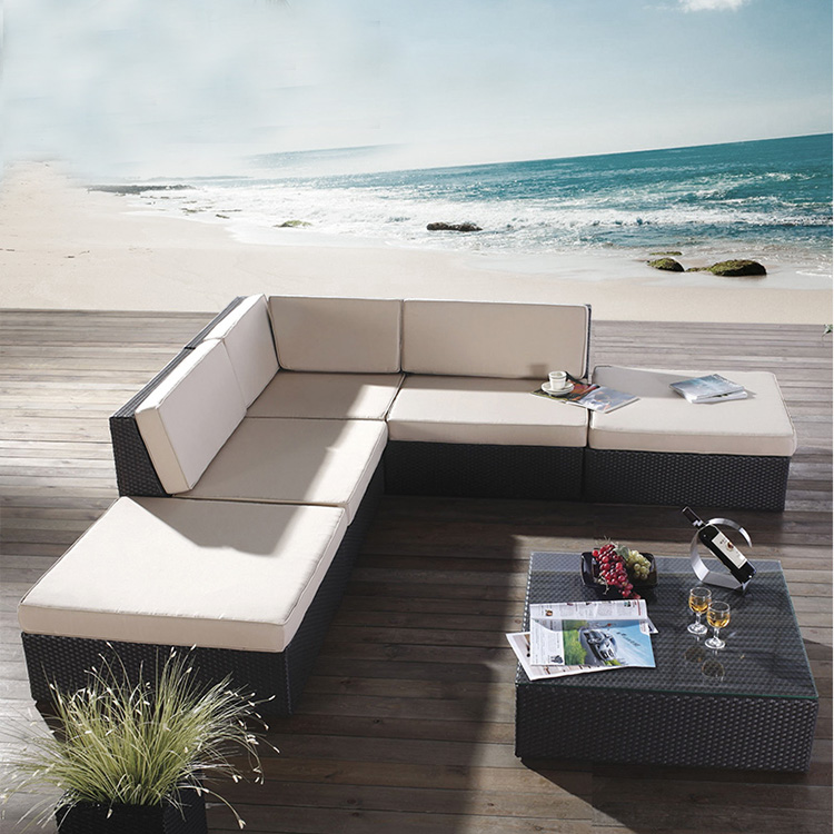 河北戶外仿藤沙發(fā)組合防水防曬