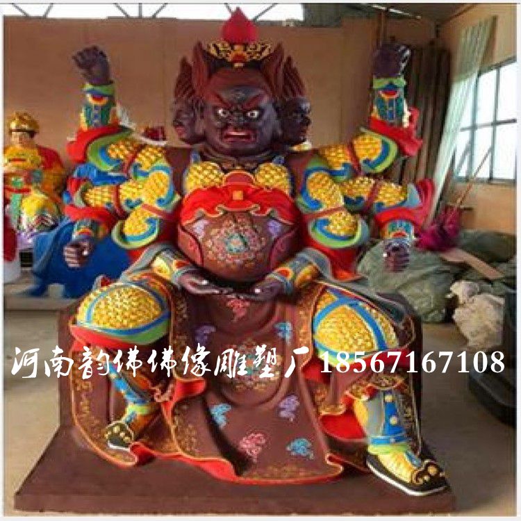 峰佛像雕塑廠訂做道教 火神火德真君 神像