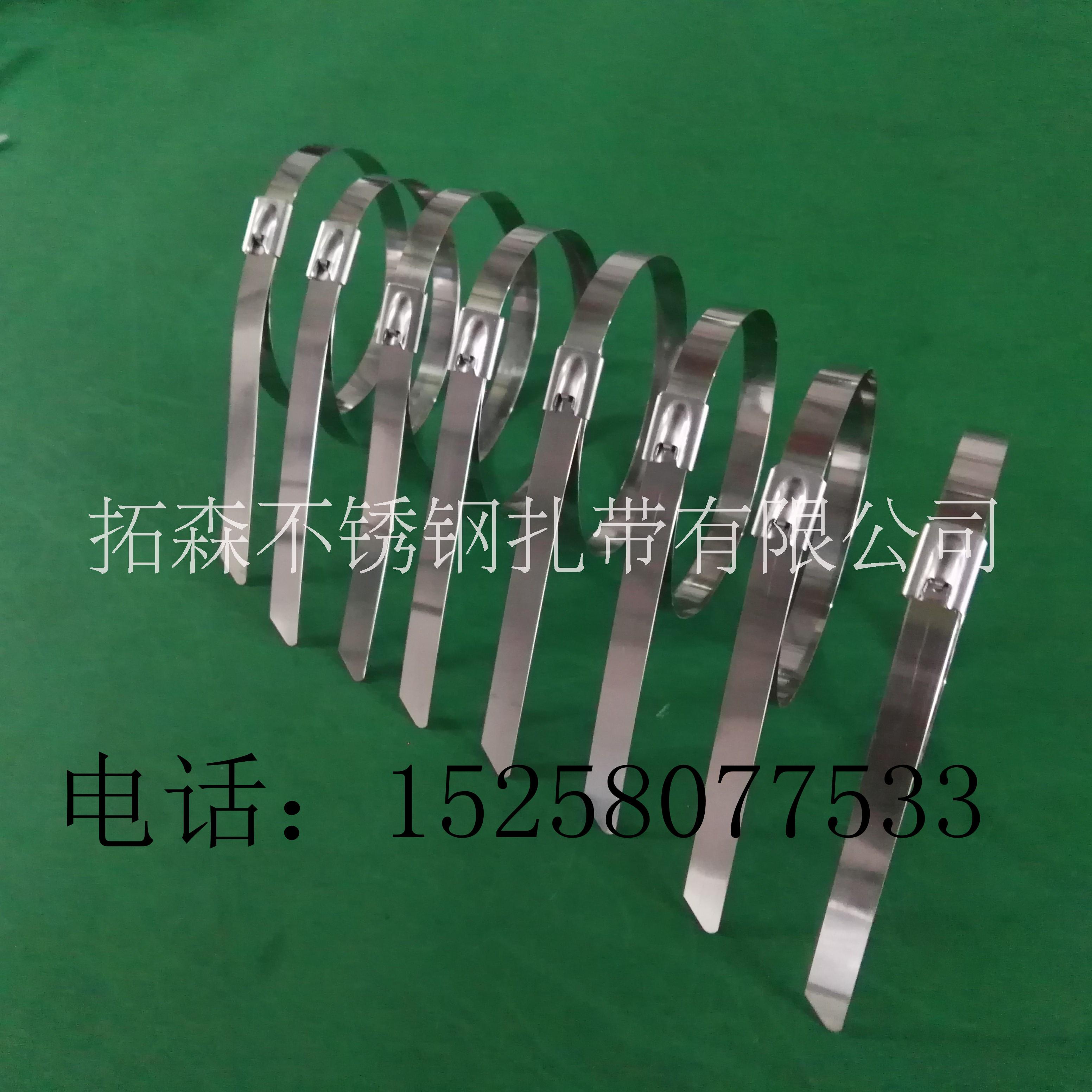 不銹鋼扎帶 自鎖式不銹鋼扎帶304材質(zhì)7.9*300