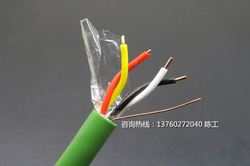草綠色智能開(kāi)關(guān)總線電纜 歐洲總線BUS-EIB2*2*0.8安裝總線電纜 EIB總線電纜