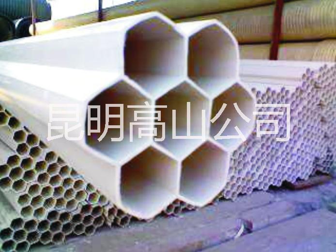 云南昆明PVC七孔梅花管廠家直銷，昆明PVC七孔梅花管價(jià)格