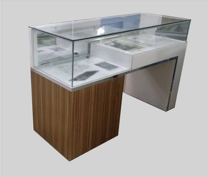 手機柜臺 烤漆柜臺 珠寶銷售化妝品玉器展示柜 中博手機柜臺
