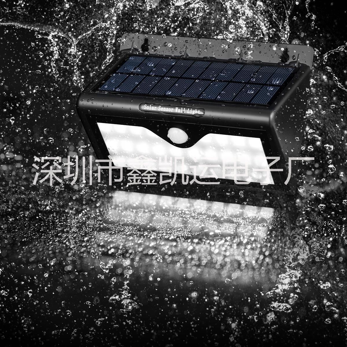 太陽能壁燈人體感應(yīng)太陽能草坪燈