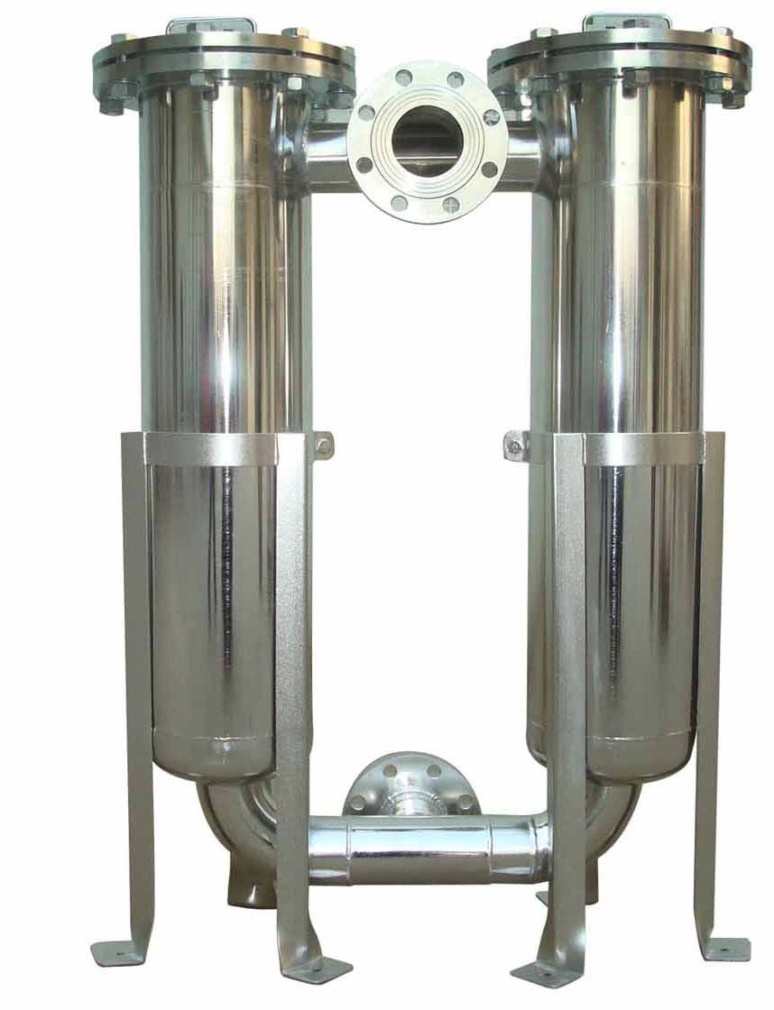 恒田雙聯(lián)切換過濾器，雙聯(lián)不銹鋼袋式過濾，串聯(lián)并聯(lián)過濾器