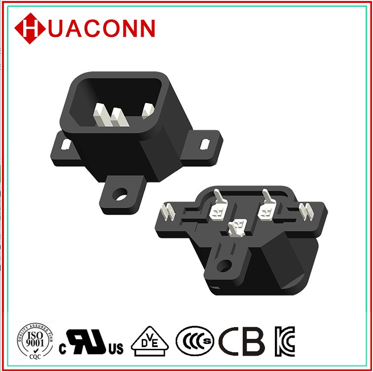 品字插座 公母電源插座 AC電源插座 器具輸入插座 ac插座 UL KC VDE CCC認(rèn)證插座