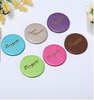 包包寶迷你可愛隨身便攜可折疊小圓鏡小方鏡可定制 可折疊小圓鏡直銷 可折疊小圓化妝鏡