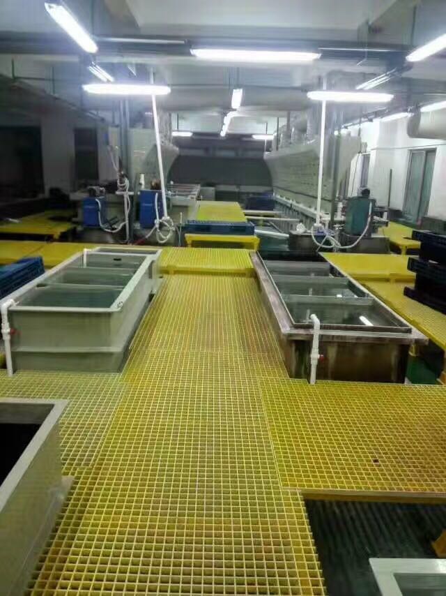 錦昌操作平臺(tái)玻璃鋼格柵板 工廠操作平臺(tái)格柵板