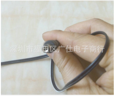 3米充電線批發(fā)dc*電源線插頭 1米電腦單頭線 電腦線材