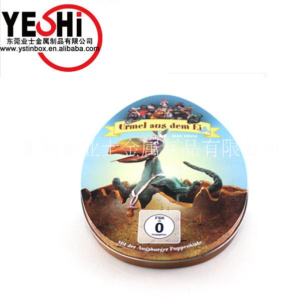 鐵盒廠家定制橢圓CD盒,馬口鐵CD盒,禮品包裝鐵盒 鐵盒廠家定制橢圓CD鐵盒