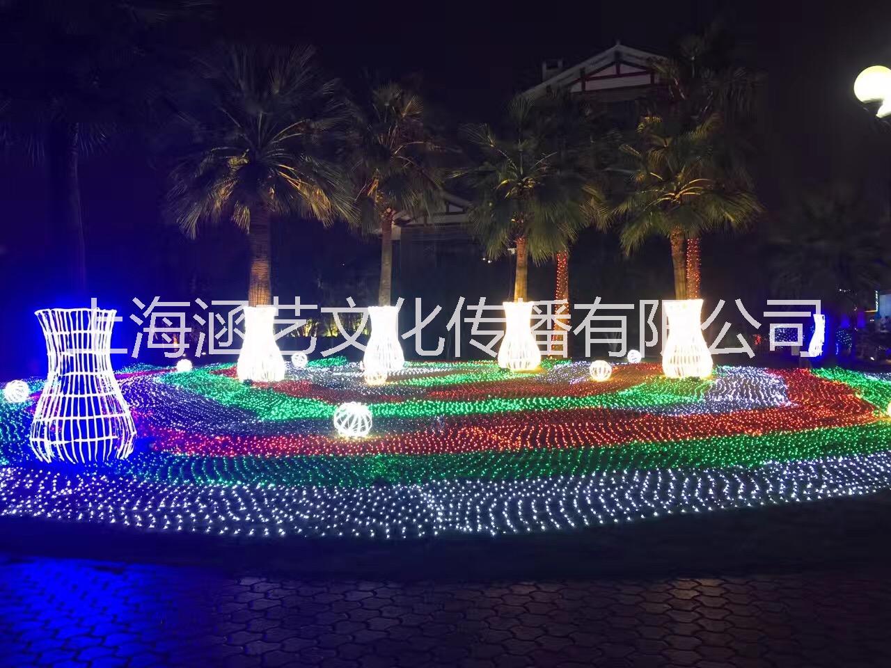上海創(chuàng)意燈光展 燈光節(jié)造型廠家 認(rèn)準(zhǔn)涵藝文化
