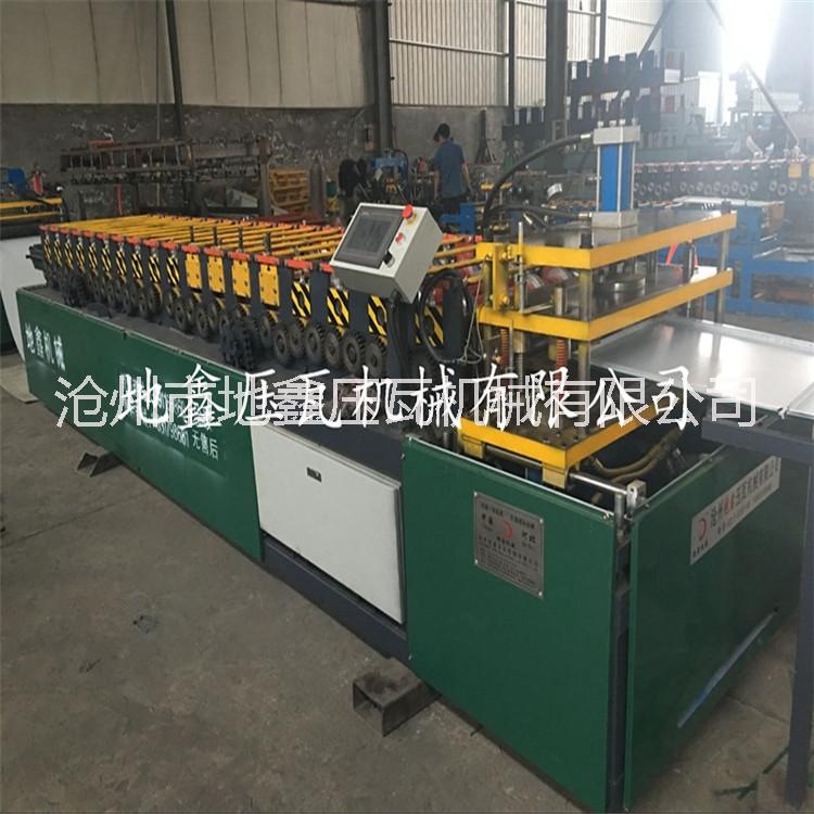 彩色大方板壓瓦機 彩鋼瓦成型機 門頭扣板生產(chǎn)線