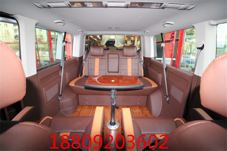 西安大眾凱路威豪華改裝 多功能航空座椅星空頂木地板