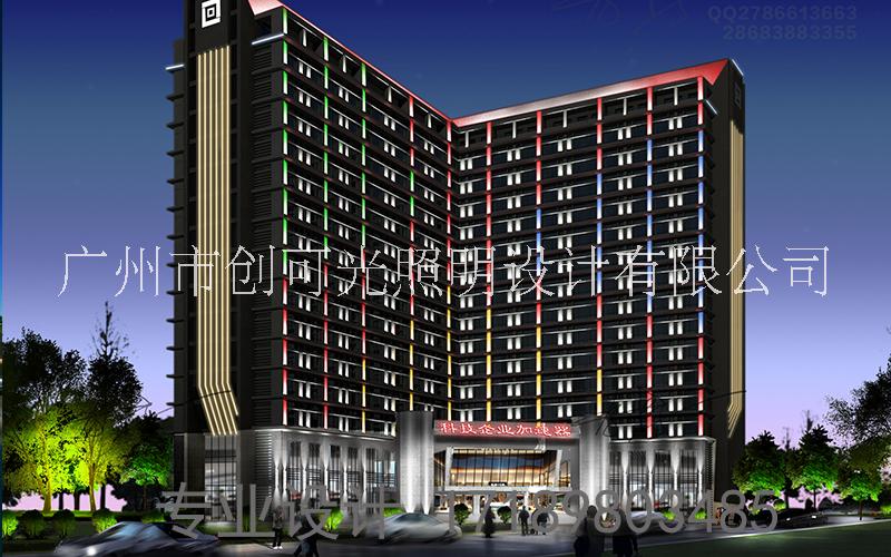 樓體亮化|辦公樓樓體亮化設(shè)計(jì)