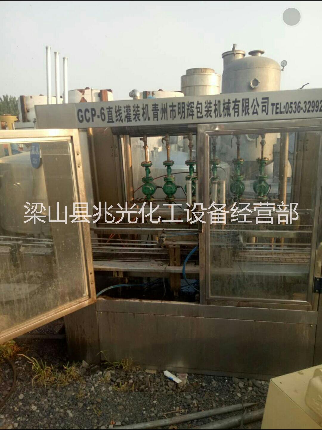 二手碳酸飲料廠設備礦泉水灌裝機 酒水油類灌裝機