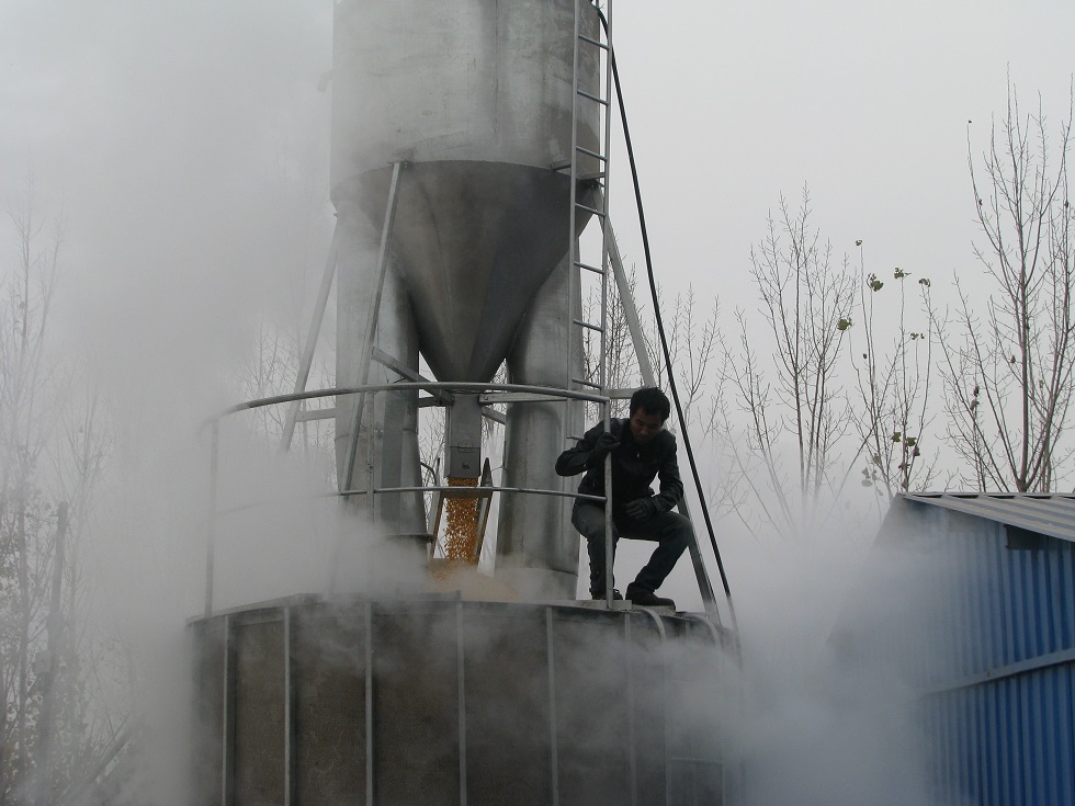 小型移動式糧食烘干機多少錢一臺
