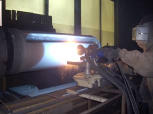 國內性能*的燃油超音速火焰噴涂機