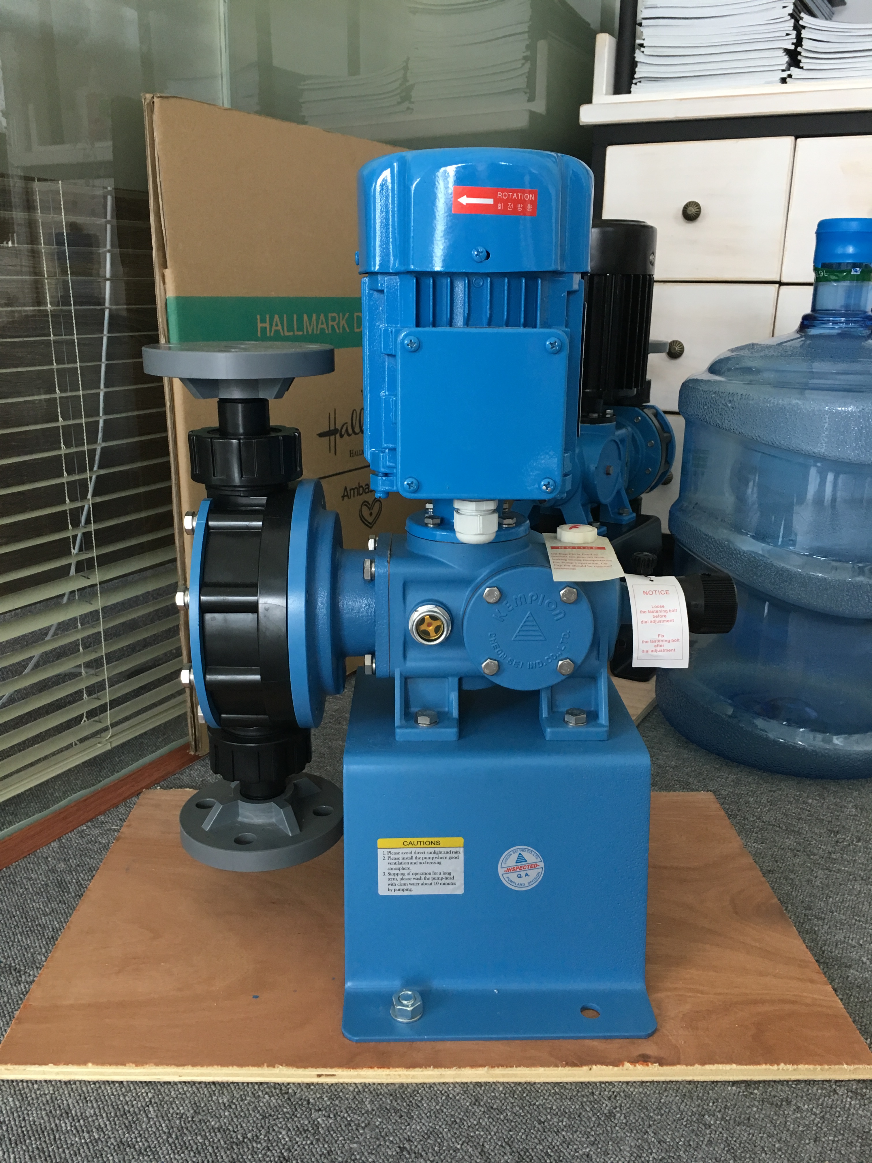 韓國千世KDV-73L-PTC機(jī)械隔膜計量泵加藥泵 現(xiàn)貨