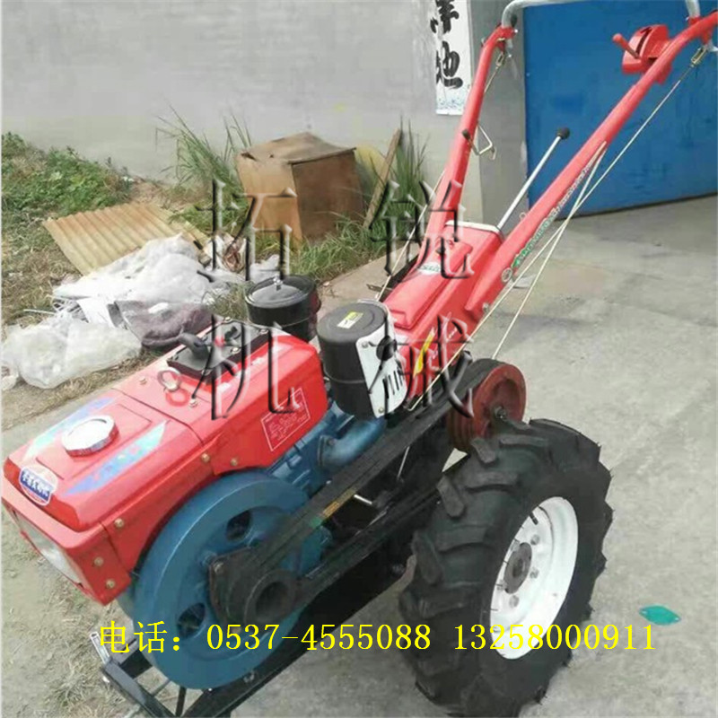 利辛帶電啟動手扶拖拉機 拓銳微耕機 旋耕除草機 田園管理機