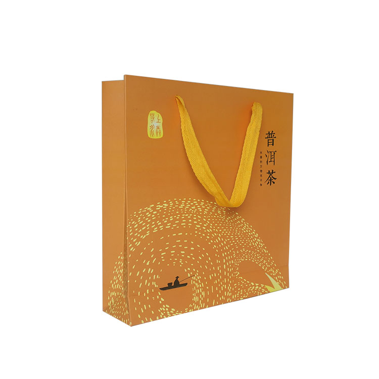 紙袋廠家專(zhuān)業(yè)定做茶葉紙袋 普洱茶紅茶綠茶紙袋廣州廠家定做