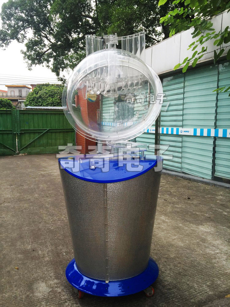 奇奇YP600搖號機電動高智能吹氣機雙色球大*選號機