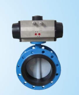 廠家直銷氣動軟密封法蘭蝶閥