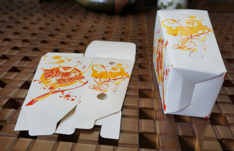批發(fā)一次性食品包裝薯?xiàng)l盒子 定制雞塊盒油炸雞米花免折包裝盒 食品包裝盒子