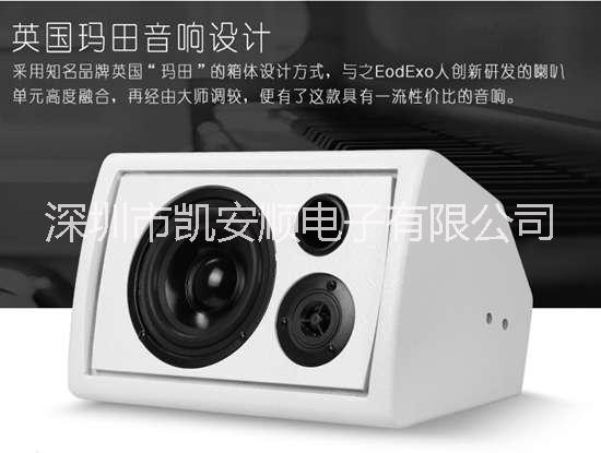 艾可XP-40WM壁掛音箱會(huì)議室咖啡廳木質(zhì)掛壁喇叭