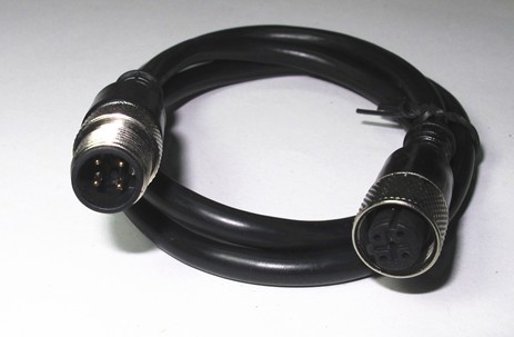 M12預(yù)鑄成型單端雙端電纜連接器