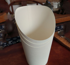 一次性淋膜紙冰淇淋雞蛋仔紙杯 斜口薯?xiàng)l杯紙杯烘焙包裝雞米花杯