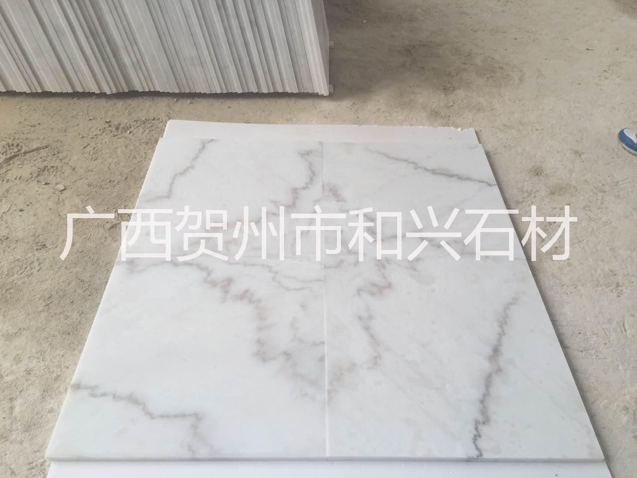 廣西白大理石板材大理石板材*天然廣西大理石石材加工 天然大理石板材