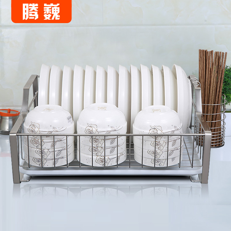 碗架批發(fā) 供應碗碟架 廣東304不銹鋼碗碟瀝水架價格 廚房置物架