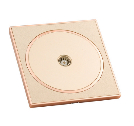 西門墻壁開關(guān)插座香檳金圓形豪華86型電視墻壁插座廠家直銷特價電