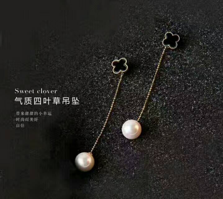 四葉草耳環(huán)，兩用款