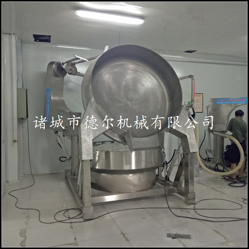 供應(yīng) 多爪攪拌醬料火鍋底料炒鍋  全自動大型醬料炒鍋