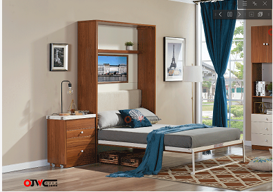 多功能隱形床，分體沙發(fā)隱形床，雙層桌臺隱形床