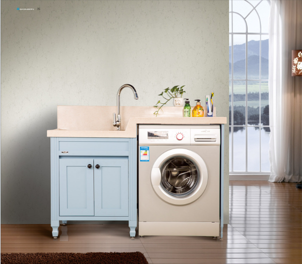 消光藍啞洗衣柜右盆 洗衣柜右盆供貨商 全鋁洗衣柜右盆價格 洗衣柜