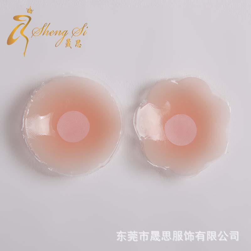 新硅膠游泳防水透氣乳頭貼防凸點胸貼防走光乳貼薄乳暈貼