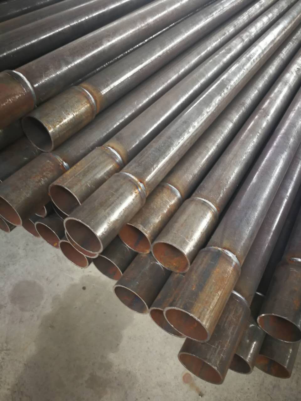 廠家供應聲測管 中煌54*3套筒式聲測管 可定制 橋梁樁基聲測管
