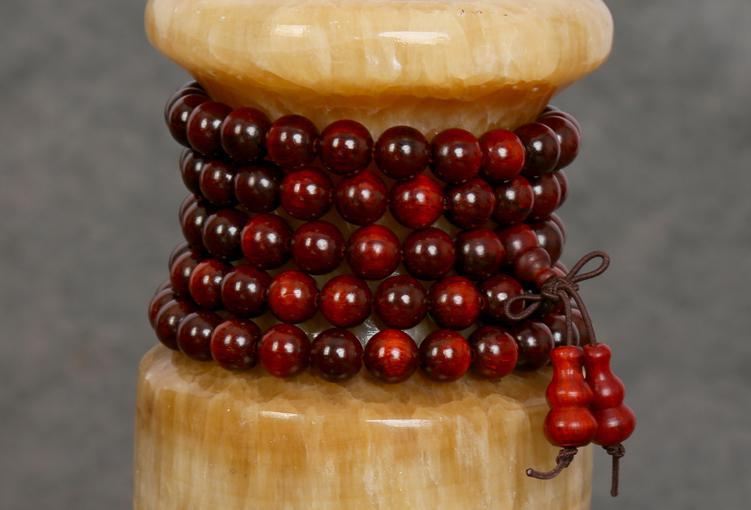 九華山善福小葉紫檀佛珠手串手鏈