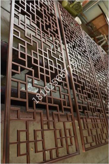 供應(yīng)福建省泉州市鑌納鋁銅隔斷屏風(fēng)廠家